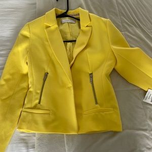 Yellow Zara Blazer